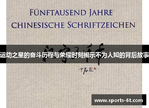 运动之星的奋斗历程与荣耀时刻揭示不为人知的背后故事